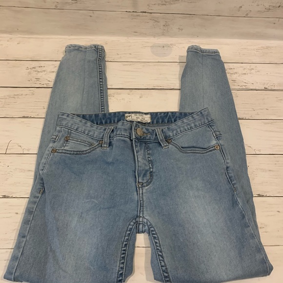 Free people jeans size 25 light blue - Picture 3 of 7